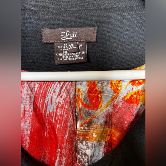 Anthropologie Luii 3/4 Sleeve Button Down Jacket With Belt Spring /Fall Pullover - Picture 2 of 4